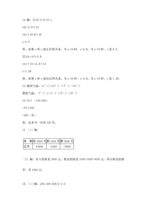 六年级小升初数学解决问题50道【易错题】.docx