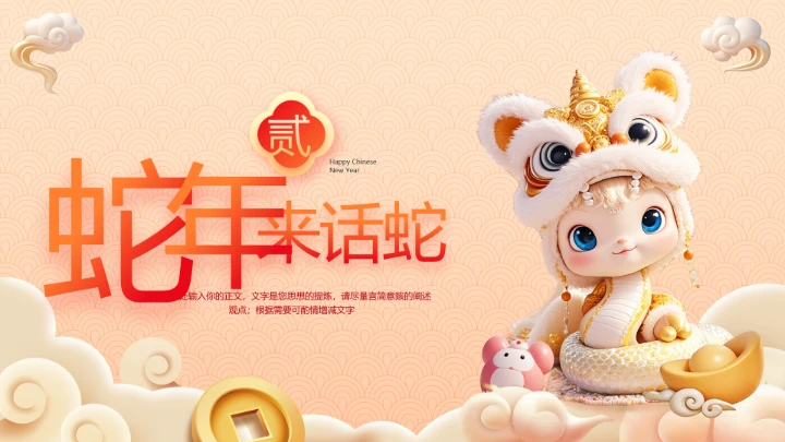 春节习俗中国传统文化传统节日主题班会