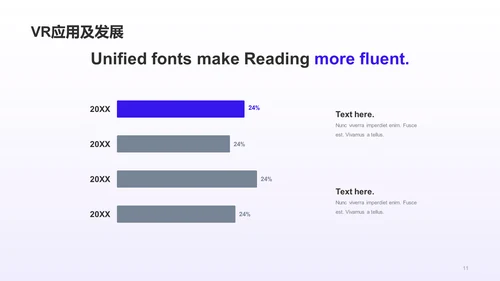 紫色科技VR技术研究报告PPT模板