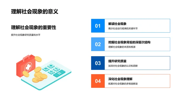 哲学解读社会现象PPT模板