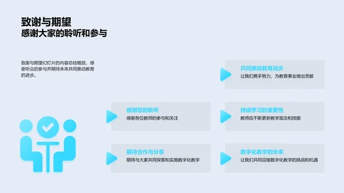 数字教学实践报告PPT模板