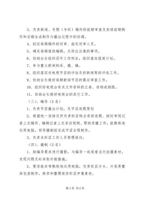 学校校园电视台汇报材料 (3).docx