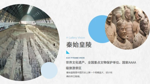西安印象旅行日记旅游攻略通用PPT模板