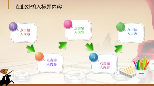 年会员工激励动员大会新年战马PPT模板