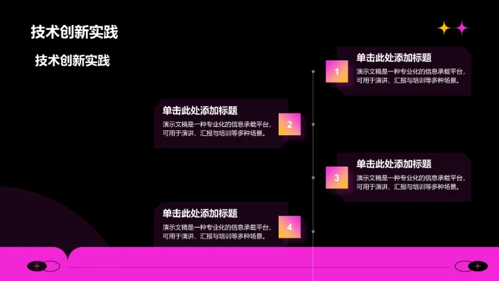 年中重点工作落地复盘PPT模板