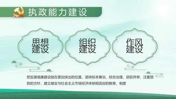 反腐倡廉党风廉政建设工作总结PPT