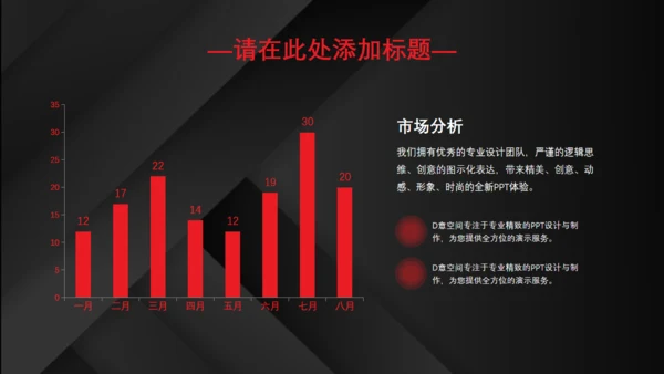 红黑配色高级质感商业计划通用PPT模板
