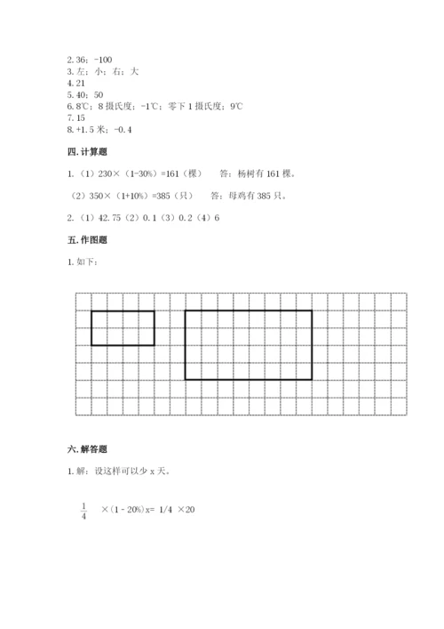哈尔滨市小升初数学测试卷有答案.docx
