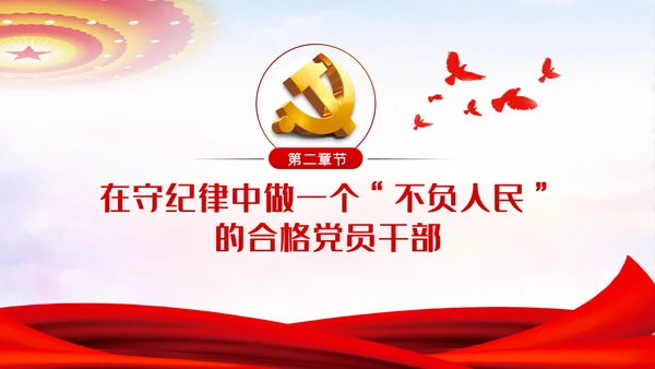 强信念守纪律讲道德有担当做一个不负人民的合格党员干部
