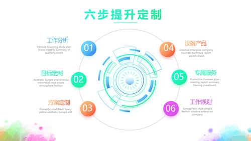 学生会竞选工作总结计划动态PPT模板