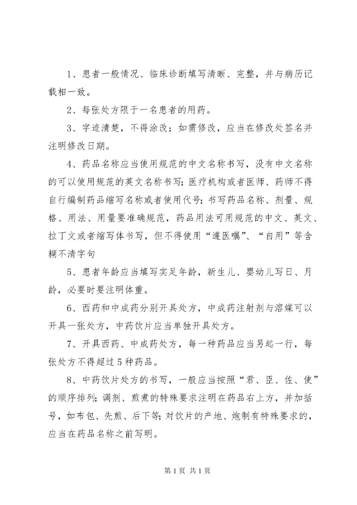 简版处方点评制度.docx