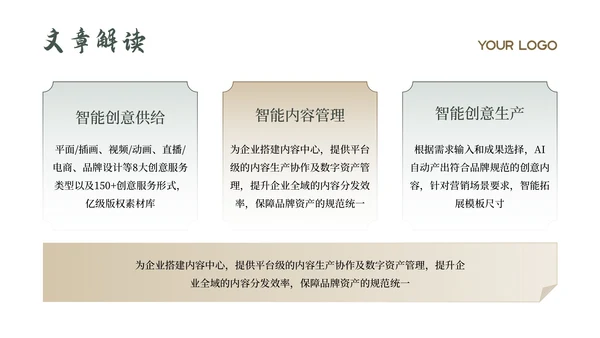 绿色中国风古诗词赏析PPT模板