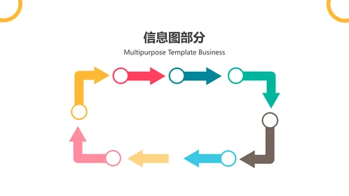 欧美风抽象创意版式公司简介商务PPT模板