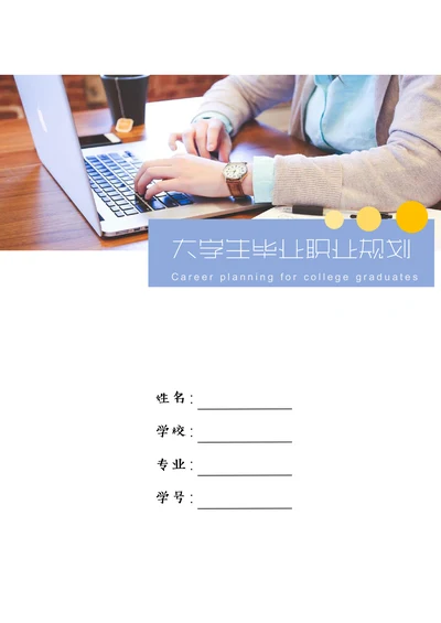 20XX大学生毕业职业规划范例