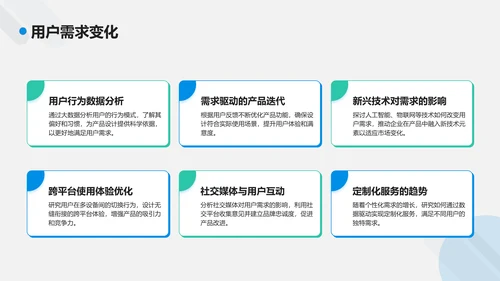 蓝色商务风IT互联网行业工作计划PPT模板