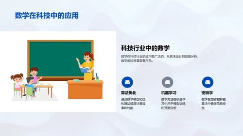 数学之旅PPT模板