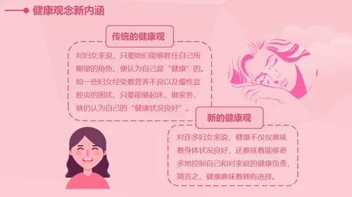 女性健康知识讲座通用PPT课件