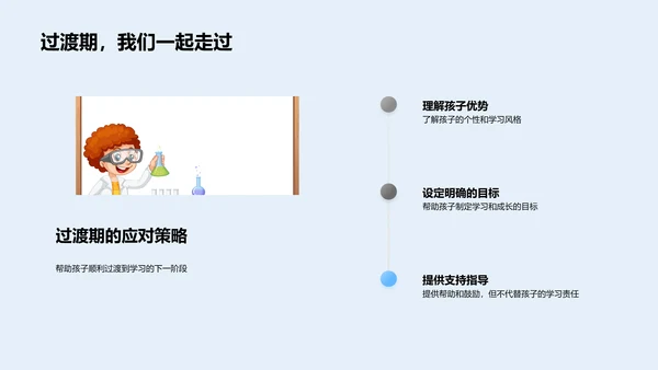 四年级成长教育报告PPT模板