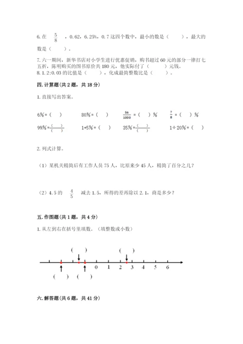 冀教版小升初数学模拟试卷附答案（夺分金卷）.docx