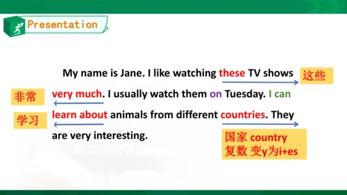 Unit5 TV shows Lesson3同步课件