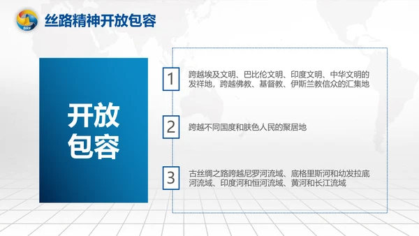全球一带一路国际合作高峰论坛PPT模板