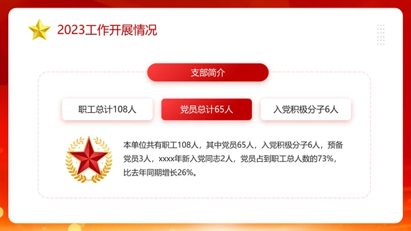 3月份群众生活会PPT模板