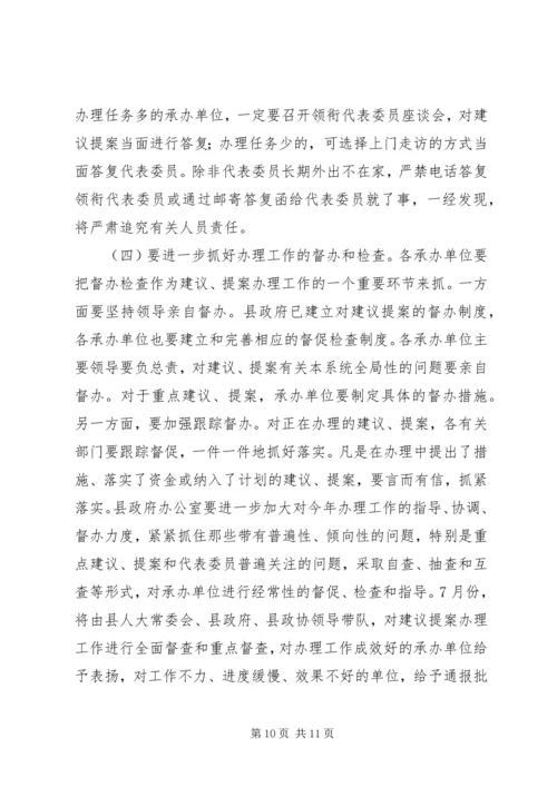 副县长在县政府系统建议提案交办和表彰会上的讲话.docx