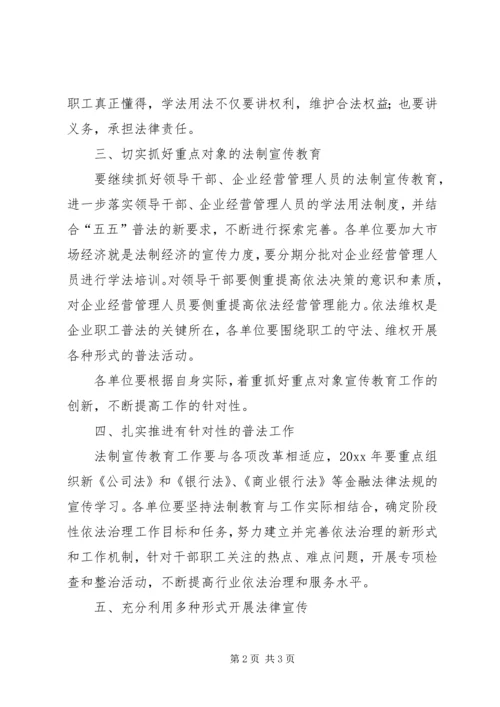 企业法制宣传教育工作要点 (8).docx