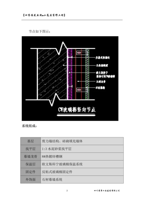 玻璃棉保温专项施工方案.docx