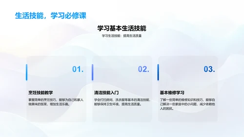 劳动技能教育报告PPT模板