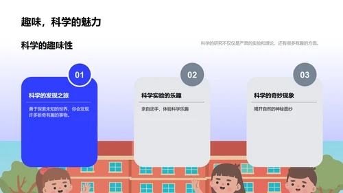 科学学习的重要性PPT模板