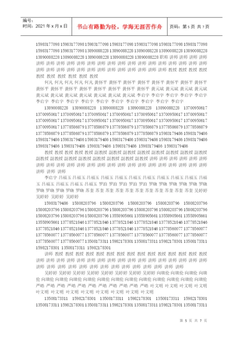 XXXX届毕业论文指导教师分配表(经济学).docx