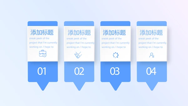 蓝色科技感智慧医疗智慧医院项目工作汇报动态PPT模板
