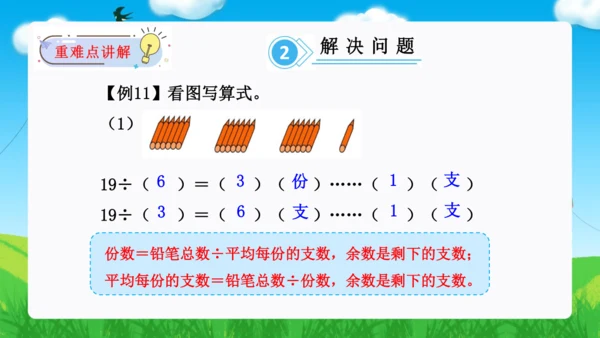 第六单元：有余数的除法 单元复习课件（31页PPT）人教版二年级数学下册