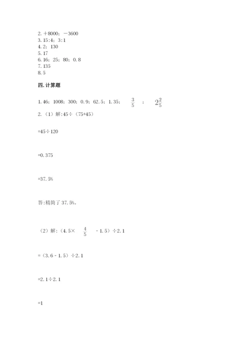 小学六年级下册数学期末卷精品【考点梳理】.docx