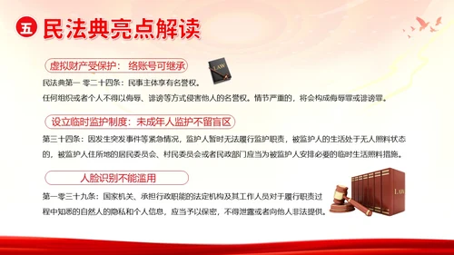 民法典宣传月民法典法律知识宣讲PPT课件