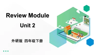 外研版（三起）四下Review Module Unit2课件（共13张PP）