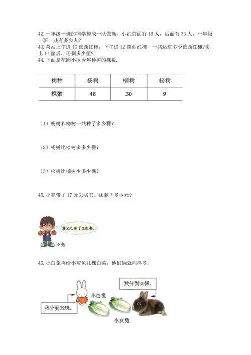 二年级上册数学应用题100道附答案（研优卷）.docx