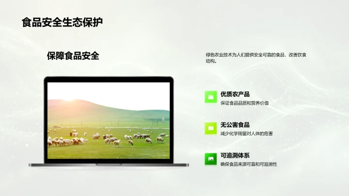 绿色农业技术展示PPT模板