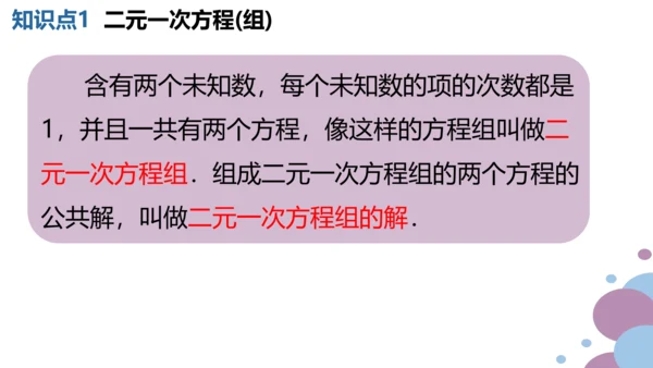 第八章 二元一次方程组  章末复习课件（共19张PPT）