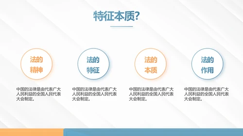 严谨大气法律法学教育宪法宣传依法治国PPT