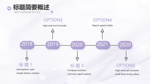 紫色梦幻医美商业计划书动态PPT