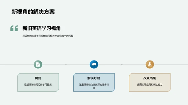 英语学习的革新路径