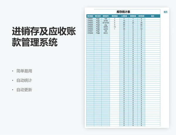 进销存及应收账款管理系统