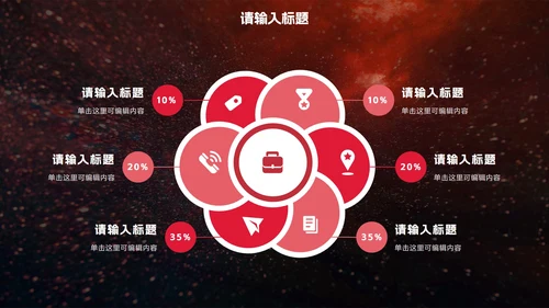 黑红时尚高级感商务PPT模板