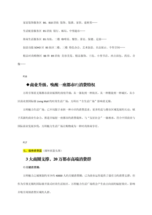 万科魅力生活广场招商手册.docx