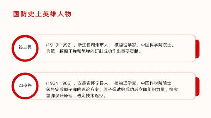 新时代国防教育专题全国中小学生国防教育ppt