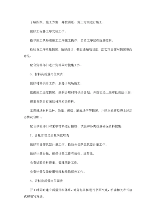 水利综合项目工程质量保证标准体系及保证专项措施.docx