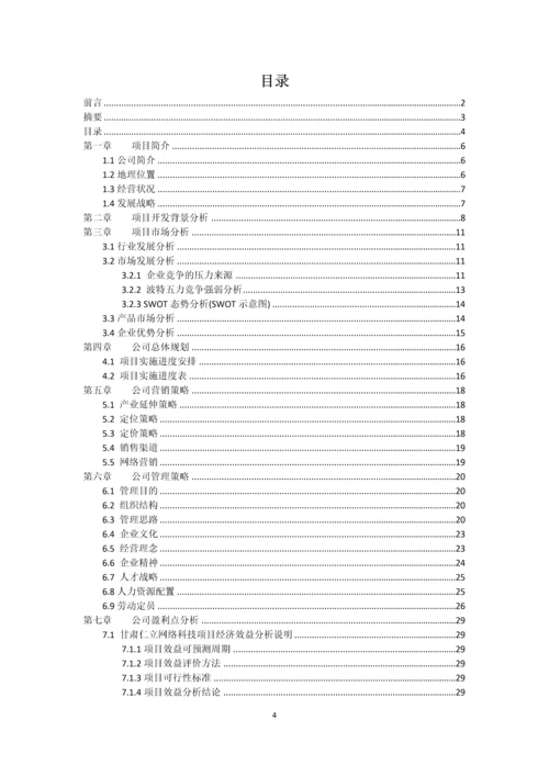 甘肃仁立网络科技项目运营策划书.docx