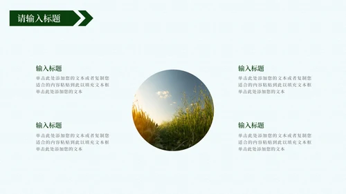 建设新时代美丽乡村PPT模板